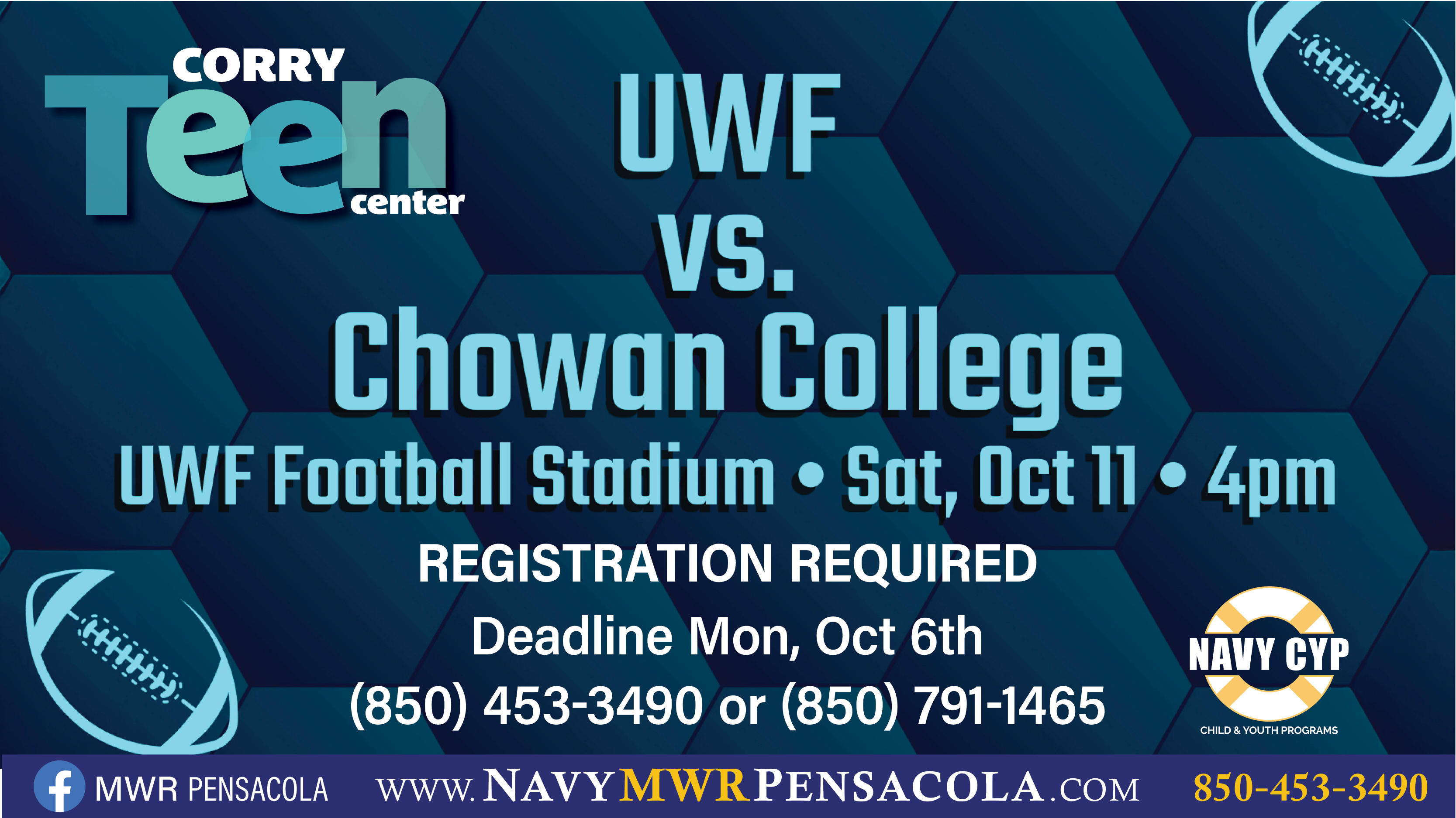 Teen Center Event _UWF vs Chowan College.png